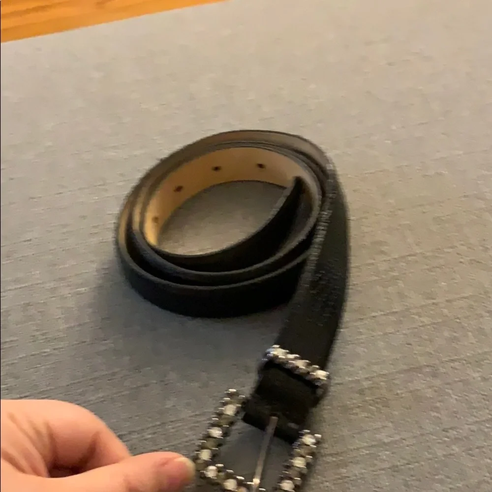 Leather belt